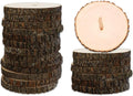 Wilson 20 Pack Basswood Round Rustic Wood Slice, Sanded Side, 9-12" Diameter by Wilson
