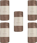 5 Skeins of Sensy Premium 2mm 251 Yards Polyester Rope 100% Polypropylene Cord by SSENSY