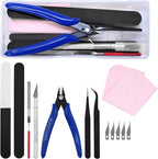 Mandala Crafts 13 PCS Plastic Model Tools Sets by MandalaCrafts