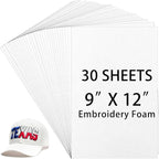 Innconee 30 Pcs Embroidery Foam 3D 3mm EVA Puffy Foam Sheets by Innconee