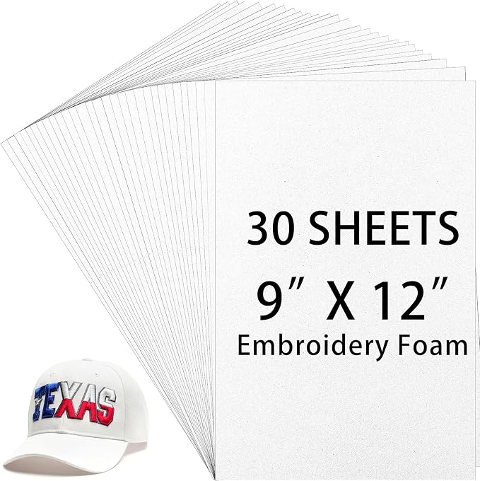 Innconee 30 Pcs Embroidery Foam 3D 3mm EVA Puffy Foam Sheets by Innconee