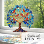 Sunflower Suncatcher Ornament – Acrylic Sunflower Window Hanging Decoration - Image 8