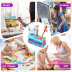 Upgraded Paint Brush Cleaner Tool, Brush Rinser Cup Painting Running Water - Image 7