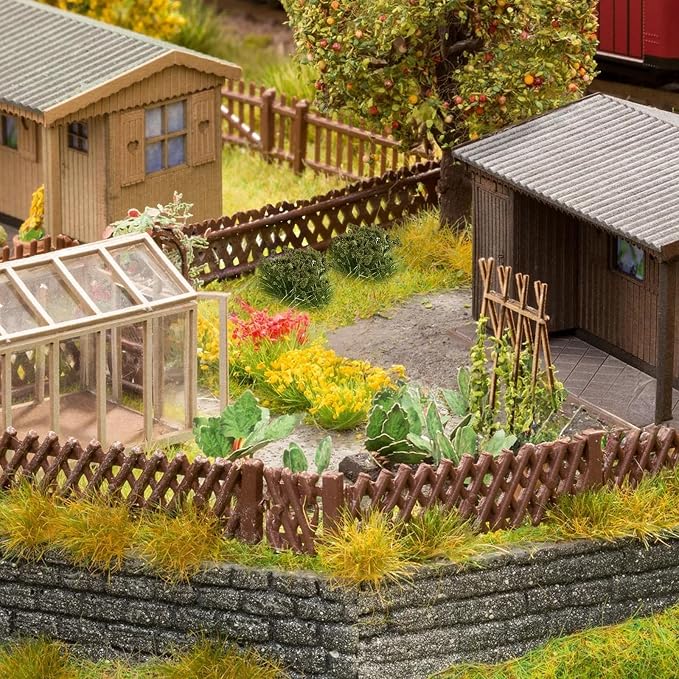 Warmtree 126 Pcs Static Grass Bushy Tufts Lowland Shrubs Tuft Terrain Model Kit - Image 7