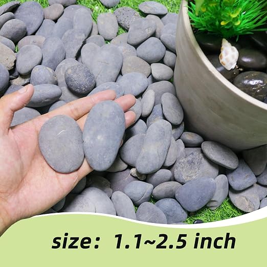 2.4LB River Rocks, Mexican Beach Pebbles - Image 2