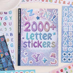 PAGEMORE 2000+ Pcs Alphabet Sticker by PAGEMORE