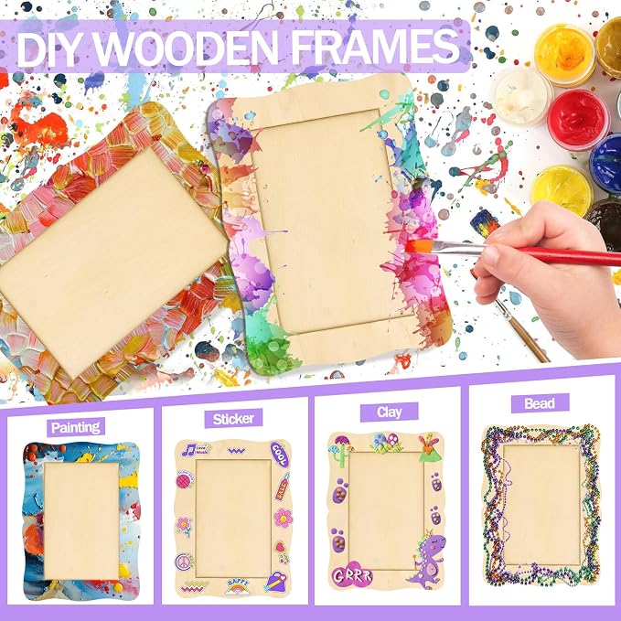RYKOMO 20 Pack Wooden Picture Frames - Image 4
