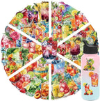 50Pcs Transparent Summer Drinks Aesthetic Stickers by Unknown