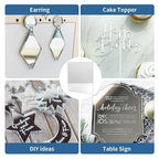 5 Pack 12x12 Inch Sliver Mirrored Acrylic Sheets, 1/8 in | Mirror Acrylic Sheet - Image 6