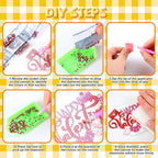 YooNotee 12 Sets Interchangeable Seasonal Diamond Art Tabletop Decorations - Image 4