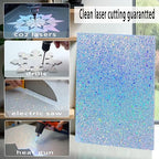 Glitter Acrylic Sheets, 2 Pack | 1/8 in Thick, Cast Sparkly, - Image 4