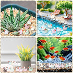 100Pcs Glitter Mini Resin Ducks, Colorful Tiny Ducks Figurines Bulk - Image 6