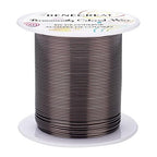 BENECREAT 20 Gauge 32 Yards Jewelry Beading Wire Tarnish Resistant Copper Wire by BENECREAT