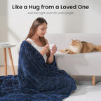 Weighted Blanket 15lbs Sherpa Weighted Blanket - Image 4