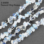 456 PCs Natural Chip Stone Beads, 5-8mm Irregular Multicolor Gemstones Loose - Image 3
