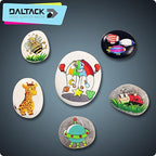 DALTACK 20 Pcs Large Rocks for Painting, Natural River Rocks, Flat River Rocks - Image 7