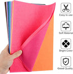 20 Pcs Felt Fabric Sheet 8" x 12" Assorted Color Felt Fabric Sheets - Image 3