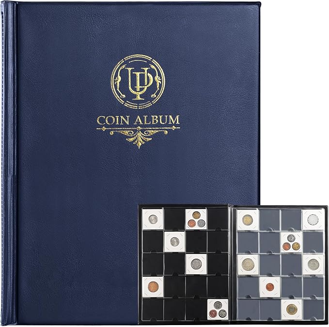 200 Pockets Blue Collecting Album by UnclePaul
