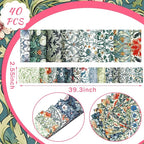 Hosuly 40 Pcs William Morris Jelly Fabric - Image 2