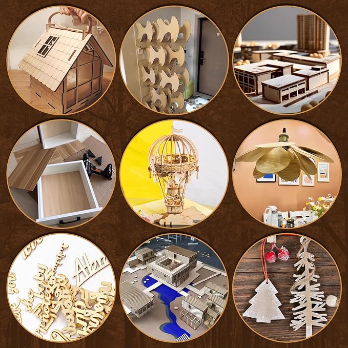 48 Pack Basswood Sheets 12"x12"x1/8" 3mm Basswood - Image 6