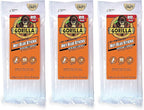 Gorilla Hot Glue Sticks, Full Size 8" Long x 0.43" Diameter by Gorilla