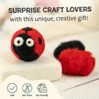 Woolbuddy Needle Felting Starter Kit –Make 6 Cute Characters – Complete Kit - Image 3