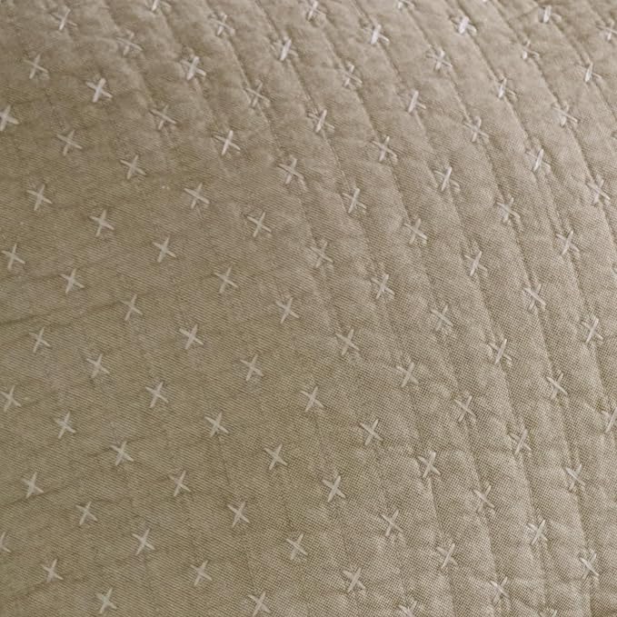 Levtex Home Cross Stitch Reversible Full/Queen Quilt Set - Image 6