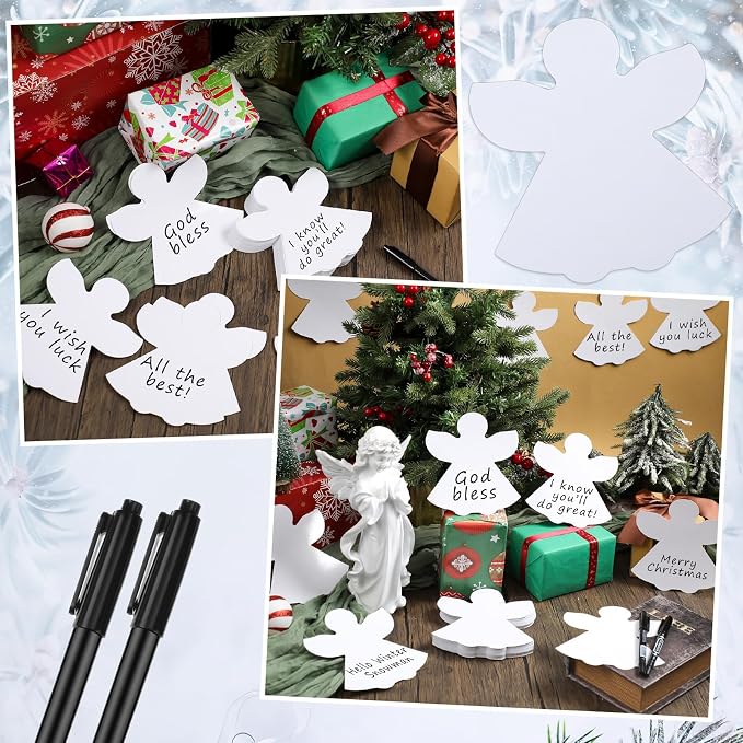 Qilery 100 Pcs Large Angel Cutouts - Image 3