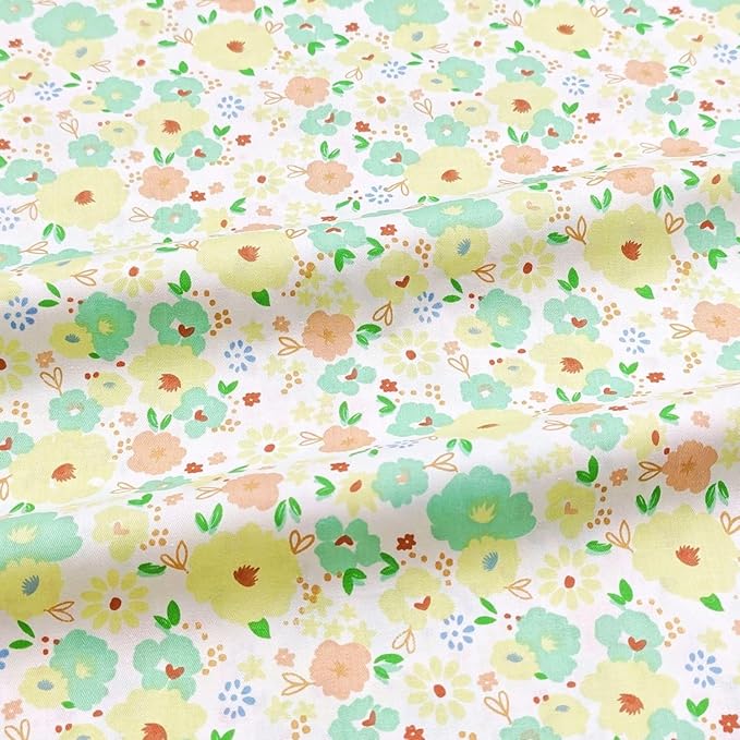 Light Weight Natural Cotton Fabric by The Yard DIY Making Supplies Quilting by LMAEZNER