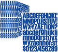 Letter Stickers, Mailbox Numbers, 1.5 Inch Waterproof Vinyl Alphabet | 1 by Llewyn