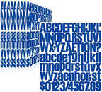 Letter Stickers, Mailbox Numbers, 1.5 Inch Waterproof Vinyl Alphabet | 1 by Llewyn