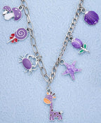Silver-Tone Enamel Charms Set for DIY Jewelry Making - Image 5