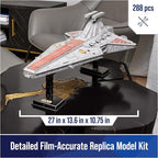 4D Build Star Wars Deluxe Venator-Class Star Destroyer 3D Model Kit, Star Wars - Image 2