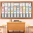 Black White Buffalo Bulletin Board Roll Non-Woven Fabric Poster 16in X 12ft | - Image 4