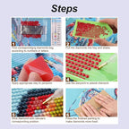 Stalente Diamond Painting Kits for Adults Lavender Flower, 5D DIY Diamond Art - Image 5