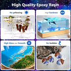 KISREL Deep Pour Epoxy Resin, 96OZ Resin Epoxy Kit - Image 4