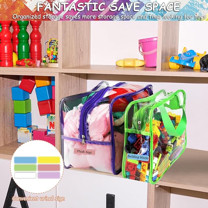 6 Colors Large Toy Storage Bags - Image 5