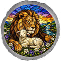 Magnolia Garden 10-Inch Lion and the Lamb by DicksonsGifts