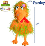 Playful Minds - Living Puppets Purdey 18" Plush Bird Hand Puppet – Soft - Image 2