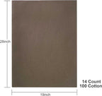 Aida Cloth 14 Count Cross Stitch Fabric, 19×28inch | Freely Cut - Image 2