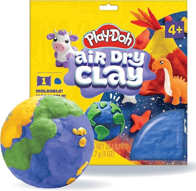 Play-Doh Air Dry Clay, 5 oz. Blue Clay Bag, Art Supplies, Craft Supplies by Unknown