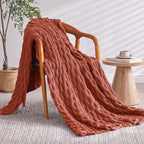 Knitted Weighted Blanket Adults, No Beads Heavy Blanket 40” x 60'' 7lbs - Image 2