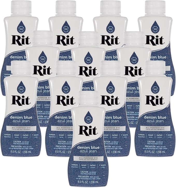 Rit Dye – 8 Oz. Liquid Fabric Dye by CraftCounty