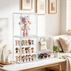 Attelite Acrylic Display Case for Collectibles Adjustable 3-Tiers，1Pack | 3 - Image 5