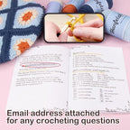 Hanfetch Crochet Kit for Advanced or Intermediate Beginner, Step by Step Video - Image 6