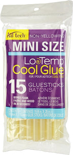 AdTech Ultra Low Temp Cool Glue Sticks, Mini 4-Inch – - Image 2