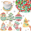 Qinyoung 6 Sets Christmas in July DIY Mosaic Tiles by Qinyoung