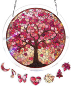 Acrylic Puzzle Suncatcher, Heart Tree Sun Catcher by Unknown
