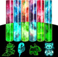 Tintnut Galaxy Glow in the Dark HTV Vinyl, stretch washable, suitable by Tintnut