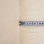 Ivory Faux Fur Fabric for Crafts Squares Furry Fabric for Sewing, Upholstery & - Image 6
